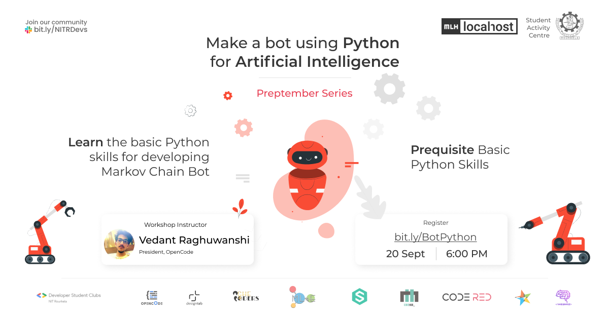 Make a bot using Python for AI